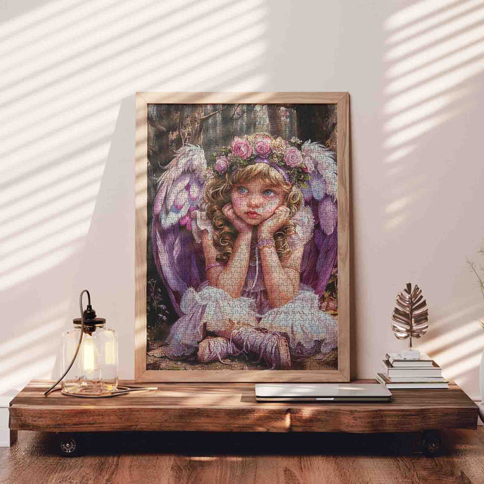 Lilac Dreams Fairy Jigsaw Puzzle