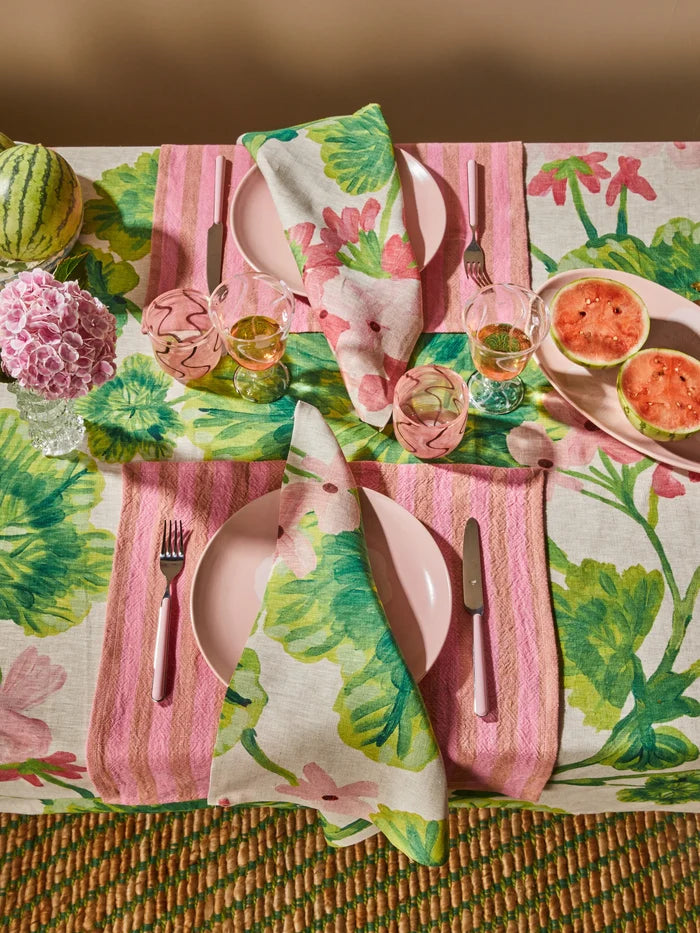Linear Candy Napkin Set