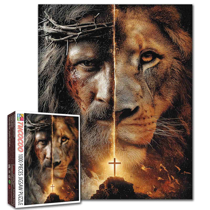 Lion of Judah Faith Jigsaw Puzzle