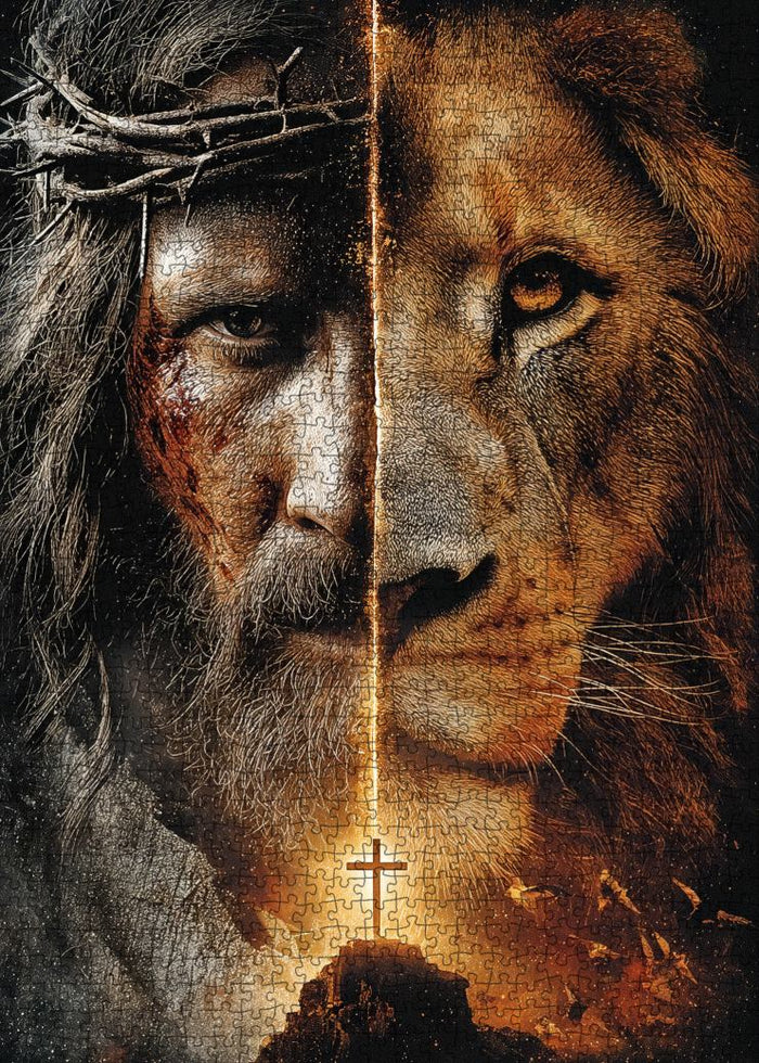 Lion of Judah Faith Jigsaw Puzzle