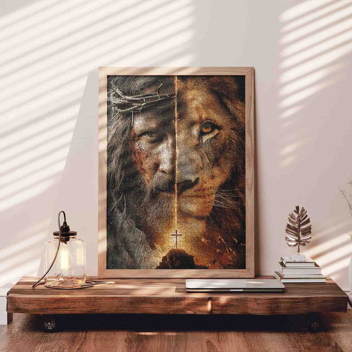 Lion of Judah Faith Jigsaw Puzzle