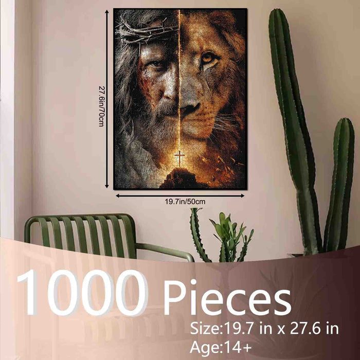 Lion of Judah Faith Jigsaw Puzzle