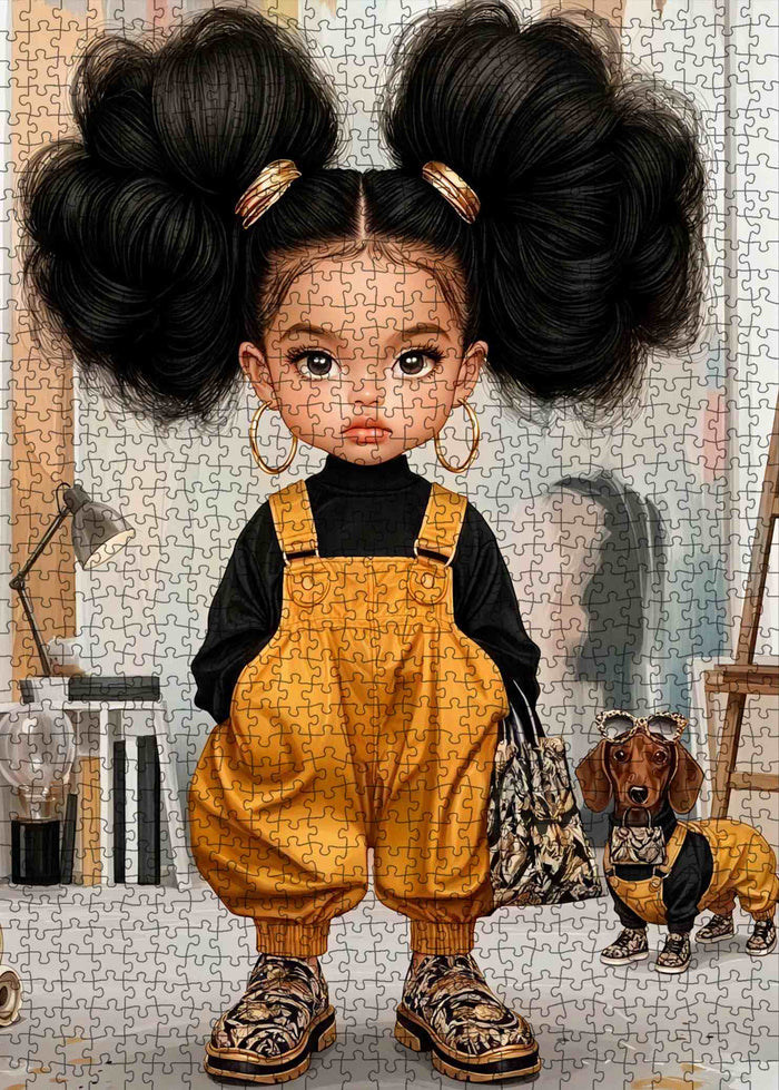 Little Fashion Icon Jigsaw Puzzle