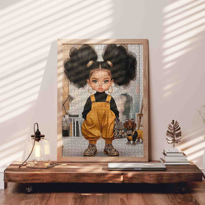 Little Fashion Icon Jigsaw Puzzle