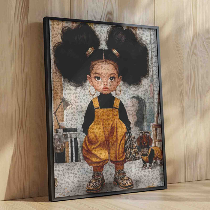 Little Fashion Icon Jigsaw Puzzle
