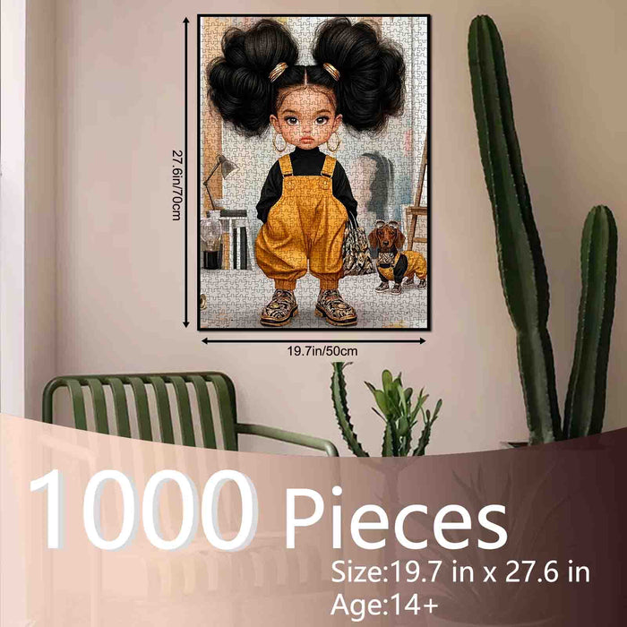 Little Fashion Icon Jigsaw Puzzle