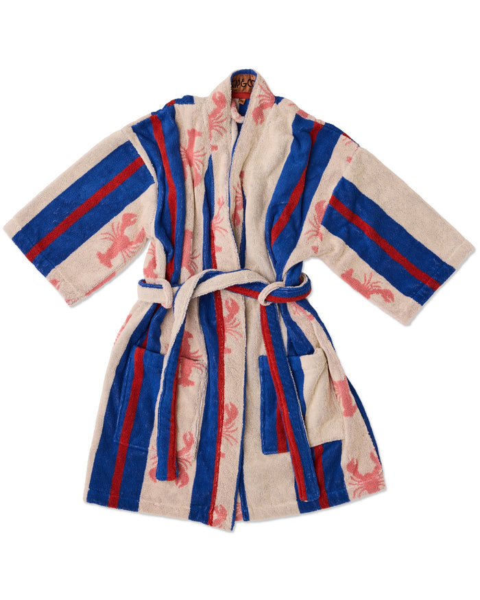 Lobster Fan Club Terry Mini Bath Robe