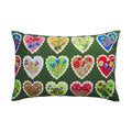 Loretto Cotton Pillowcase Set - Hunter Green