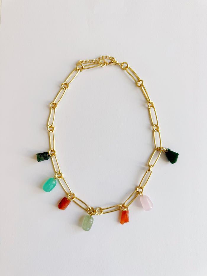 Lucinda Gemstone Necklace