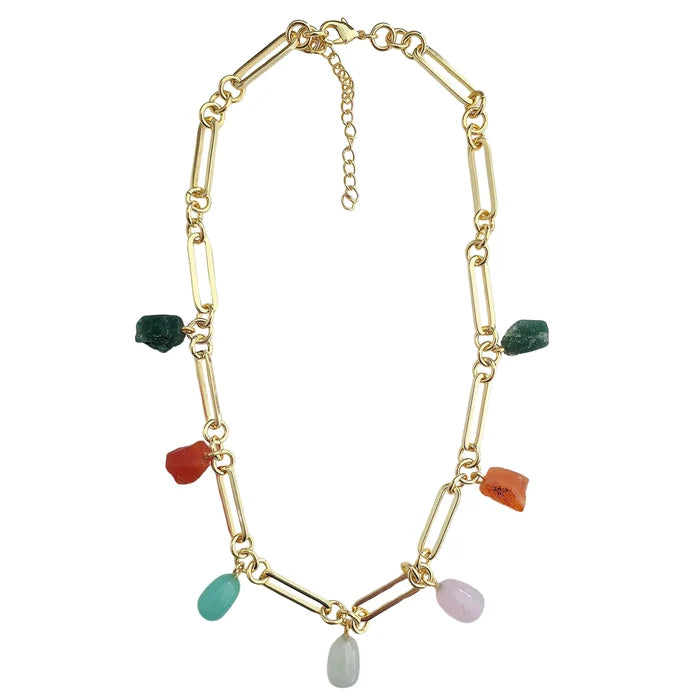 Lucinda Gemstone Necklace
