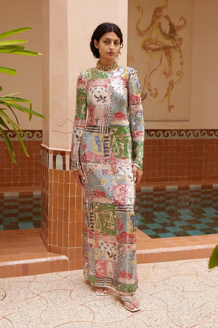 Lumira Sequin Gown