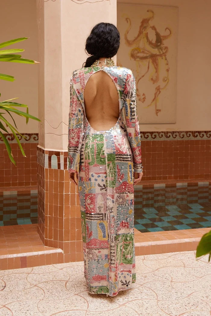 Lumira Sequin Gown