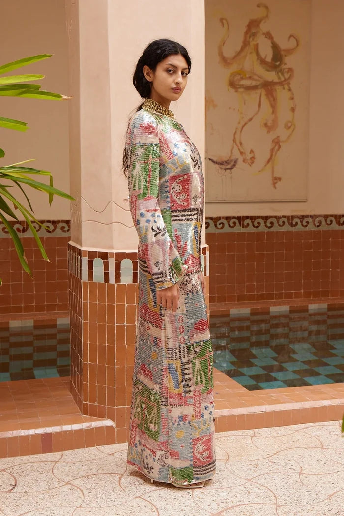 Lumira Sequin Gown