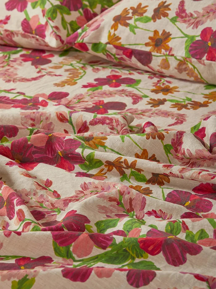 Lupin Multi Fitted Sheet