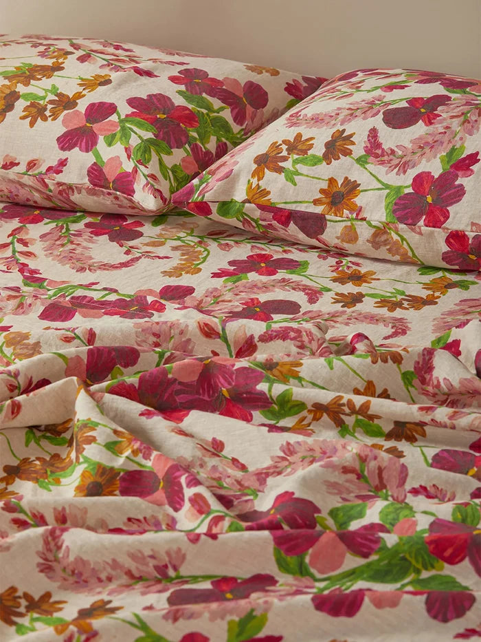 Lupin Multi Fitted Sheet