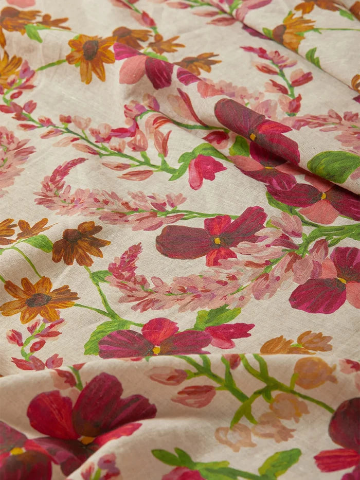 Lupin Multin Linen Flat Sheet