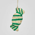 Mache Green Lolly Decoration