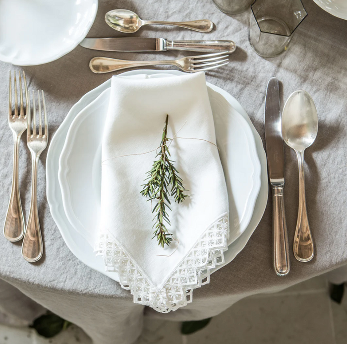 Macrame Linen Napkin
