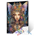 Majestic Butterfly Queen Paint by Numbers
