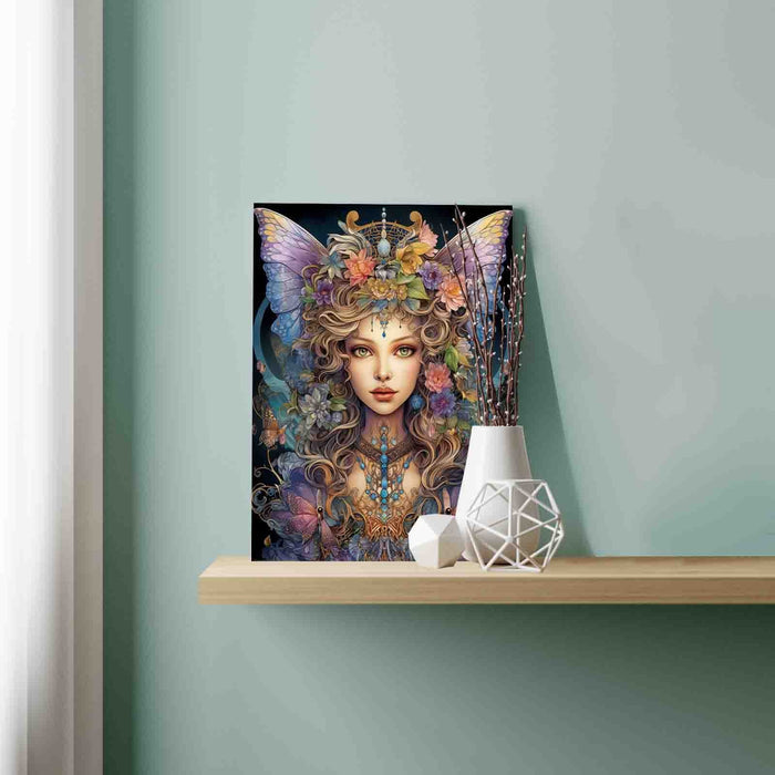 Majestic Butterfly Queen Paint by Numbers