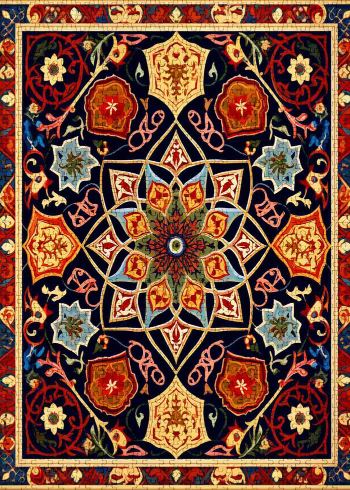 Mandala Flower Jigsaw Puzzles - Tucocoo