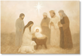 Manger Scene - Print