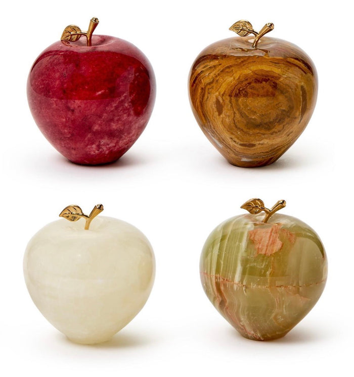 Marble Apple Paperweight