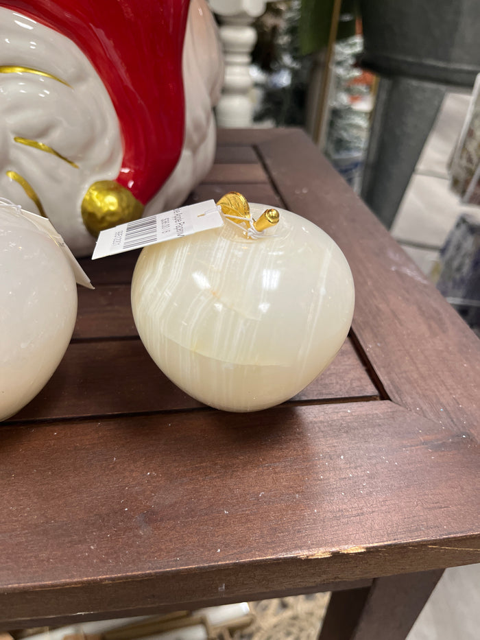 Marble Apple Paperweight