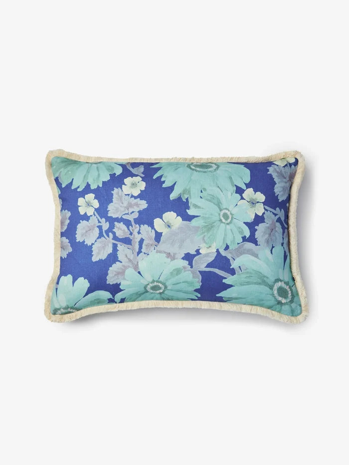 Marigold Blue Cushion