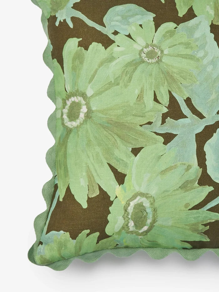 Marigold Khaki Cushion