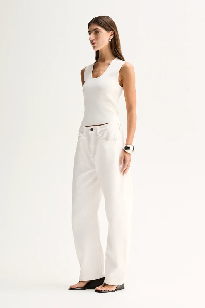 Mayfield Denim Pant - Ivory