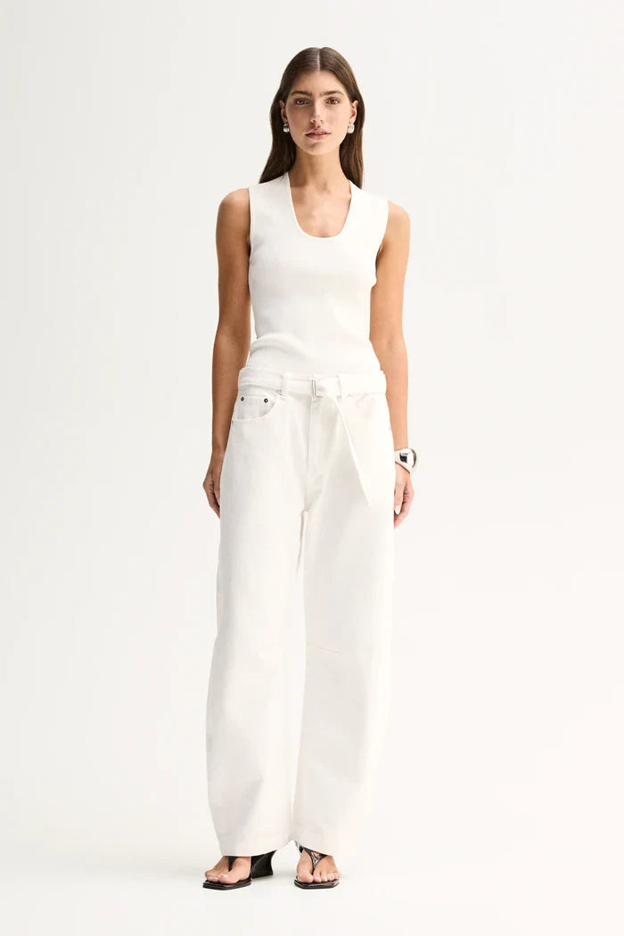 Mayfield Denim Pant - Ivory
