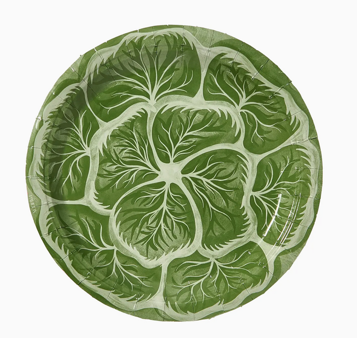 Melissa's Garden Cabbage Salad and Dessert Plates Pack of 8