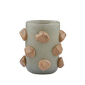 Miles Glass Vase - Steel