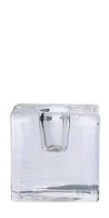Mini Glass Candle Holders | Clear