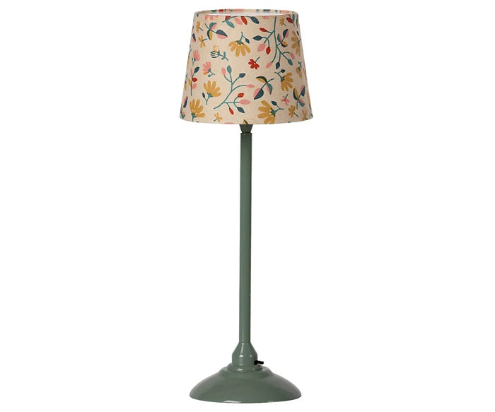 Miniature floor lamp - Dark Mint - Maileg