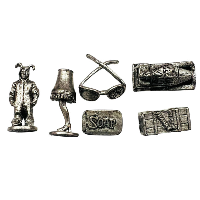 Monopoly A Christmas Story Game Pieces Set