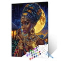Moonlit Tribal Elegance Paint by Numbers