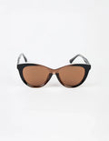 Morrison Sunglasses - Brown + Black