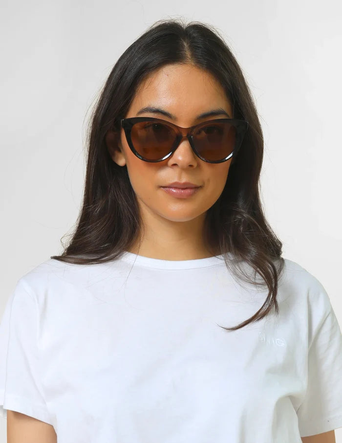 Morrison Sunglasses - Brown + Black