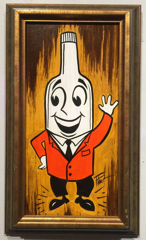 "Mr. Beer Bottle" by William "Bubba" Flint $75