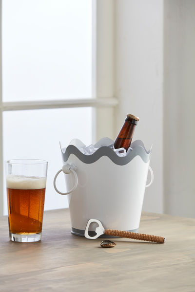 Mud Pie - Scalloped Ice Bucket Set - Findlay Rowe Designs