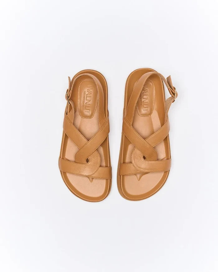Murphy Leather Sandal - Coconut Tan