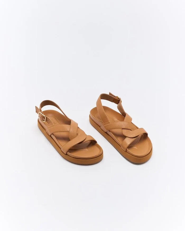 Murphy Leather Sandal - Coconut Tan