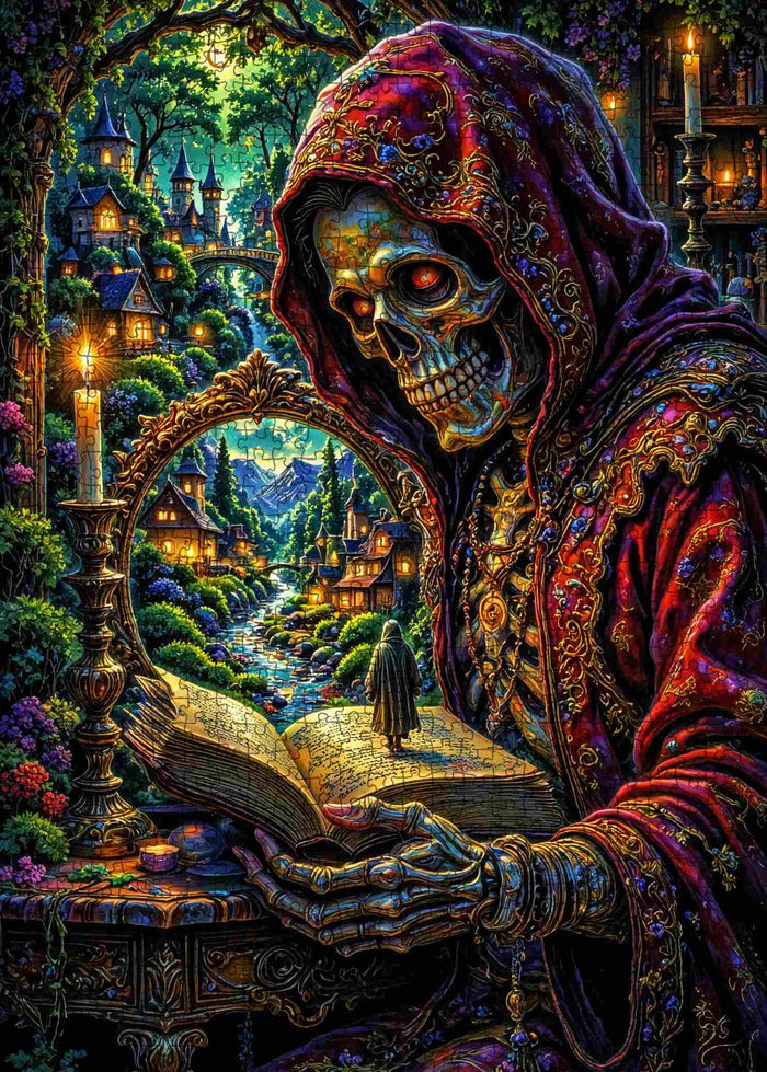 Mystic Grim Reaper Fantasy Jigsaw Puzzle