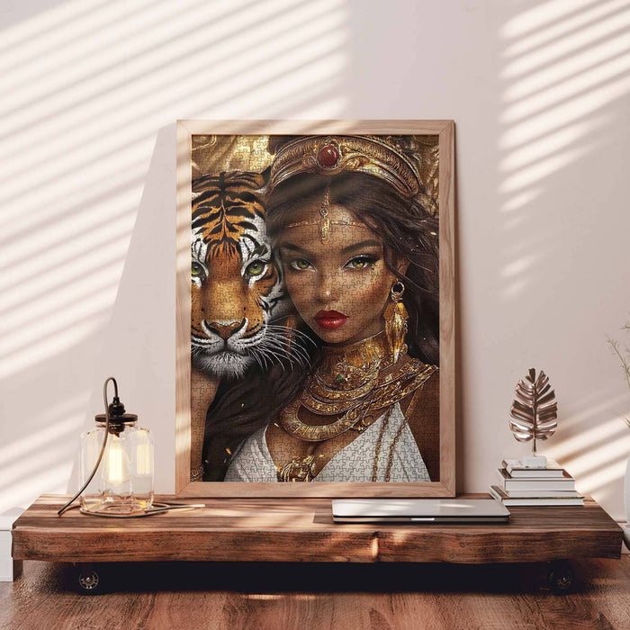 Mystic Tiger Queen Jigsaw Puzzle - Tucocoo