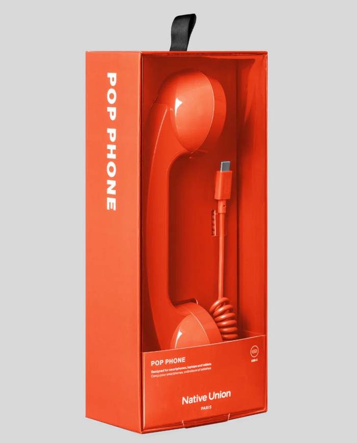 Native Union - POP Phone - Alarm Red