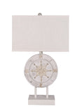 Nautical Compass Table Lamps - Set/2 • Coastal Compass Home Decor