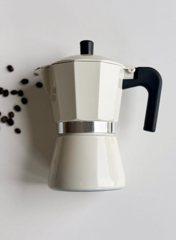 Nero Stovetop Espresso Maker - Ivory