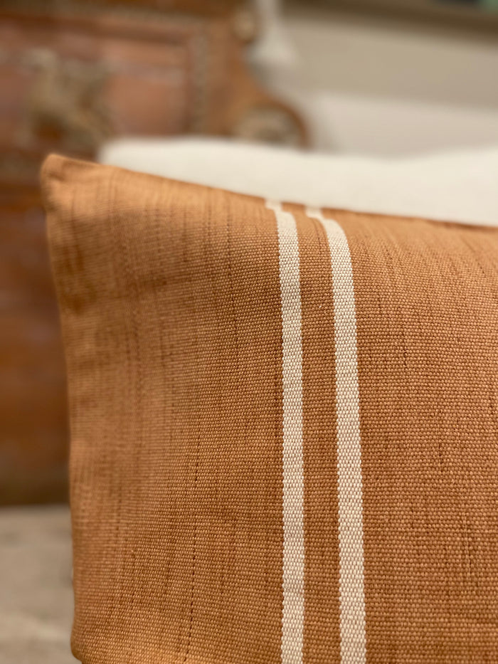 Neutral Stripe Pillow
